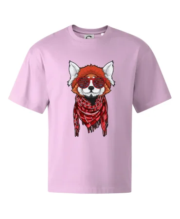 Červená panda hipster