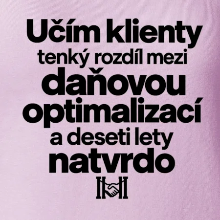 Daňová optimalizace versus deset let natvrdo