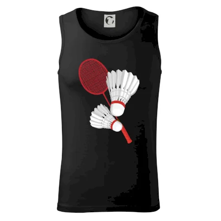 Badminton - pálka a košík