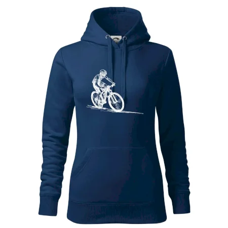 MTB kreslený cyklista