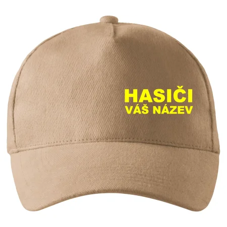 Hasiči - žlutý nápis - váš název sboru