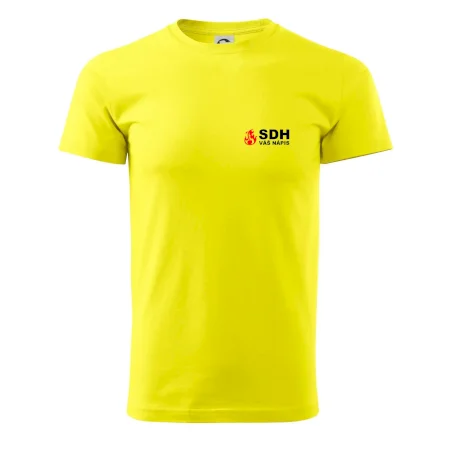 SDH nápis (oheň, název sboru - vlastní nápis)