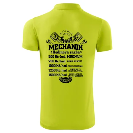 Mechanik - hodinová sazba