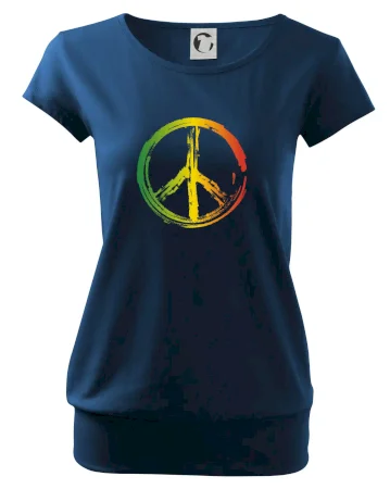 Peace symbol paint