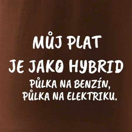 Můj plat jako hybrid