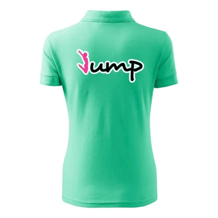 Jump - nápis a panáček