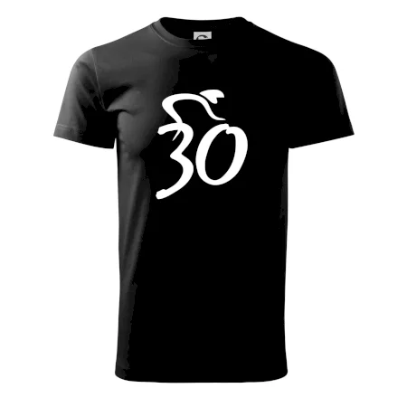 Cyklista slaví třicítku (30)