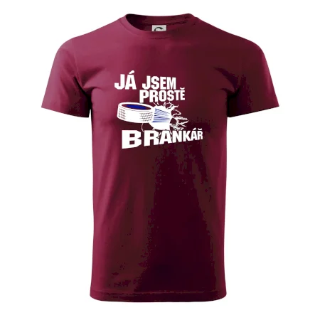 Ja jsem prostě brankář hokej