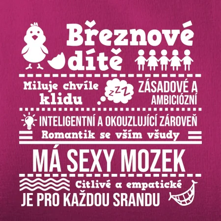 Narozeniny březen