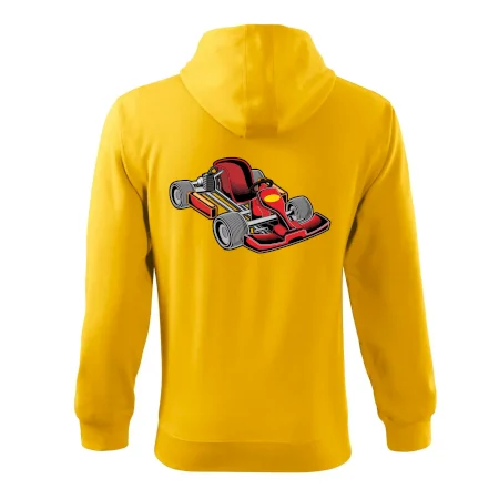 Motokára červená