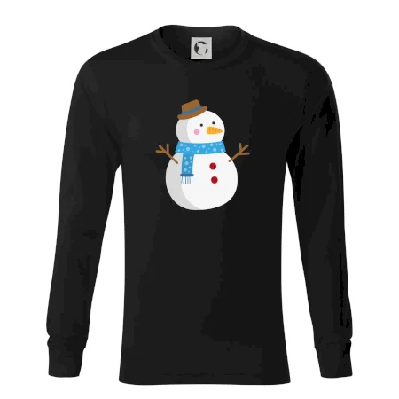 Sněhulák se šálou