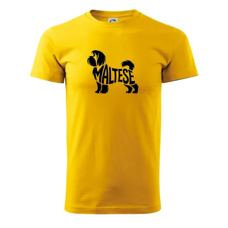 Maltézský psík nápis v těle