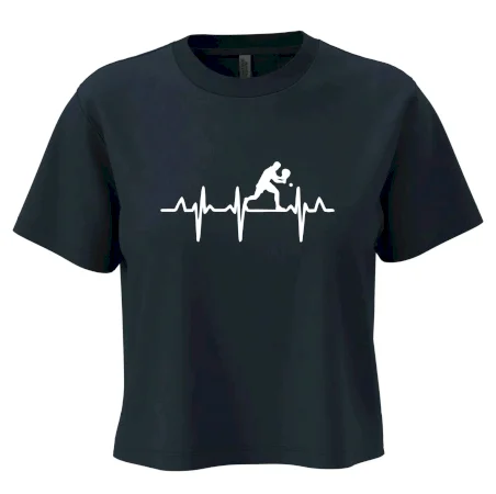 EKG stolní tenista stojící