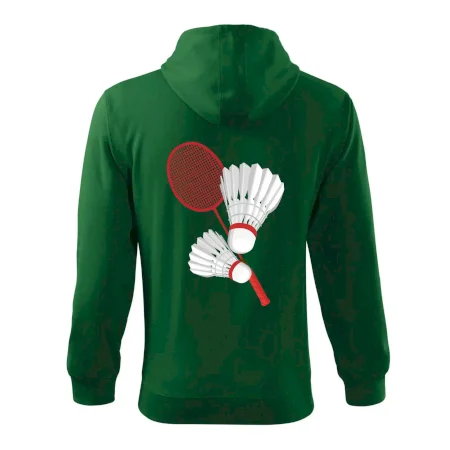 Badminton - pálka a košík