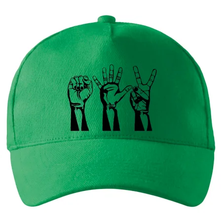 Kámen nůžky papír černé