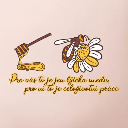 Včela - lžička medu