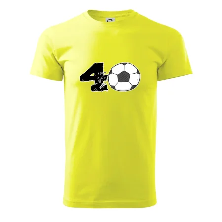 Fotbal kulaté narozeniny 40