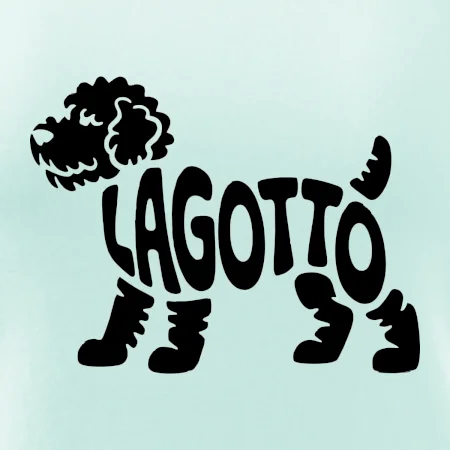 Lagotto nápis v těle
