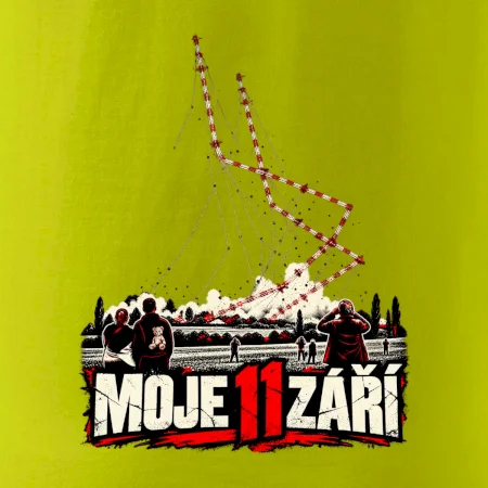 Liblice B demolice dvou stožárů moje 11 září dramatický potisk