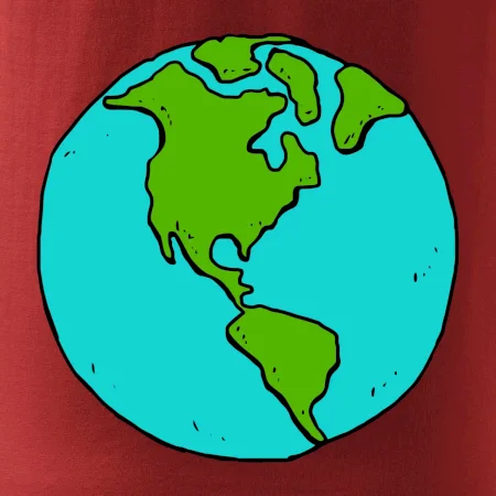 Planeta na prsu - Amerika