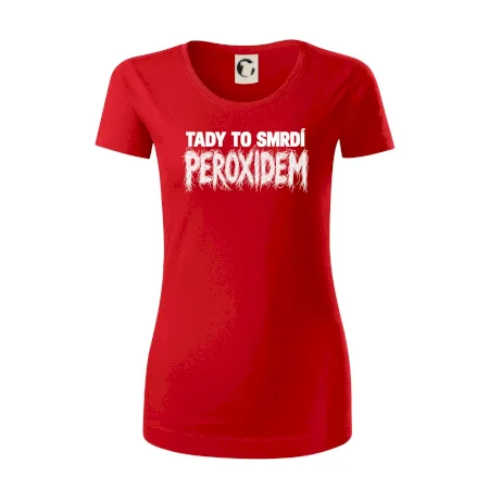 Tady to smrdí peroxidem