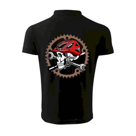 Lebka biker opravář