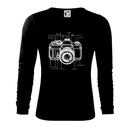 Nákres starý fotoaparát