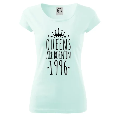 Queens are born in 1996