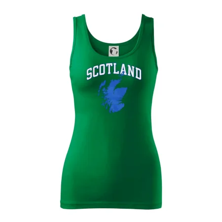 Scotland nápis s mapou