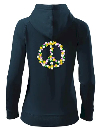 Peace symbol kopretiny