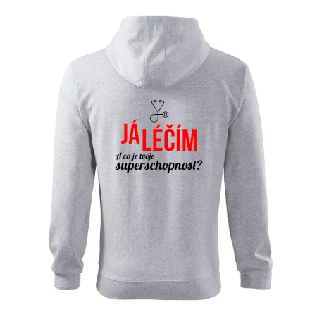 Já léčím - tvoje superschopnost? Rovný nápis