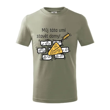 Máj táta umí stavět domy