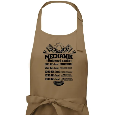 Mechanik - hodinová sazba