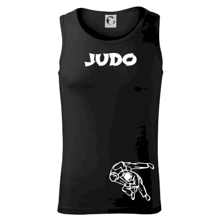 Judo nápis + postavy