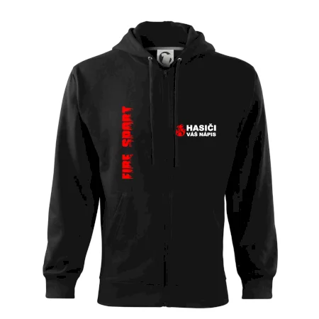 Hasiči (oheň,  Firesport, název sboru - vlastní nápis)