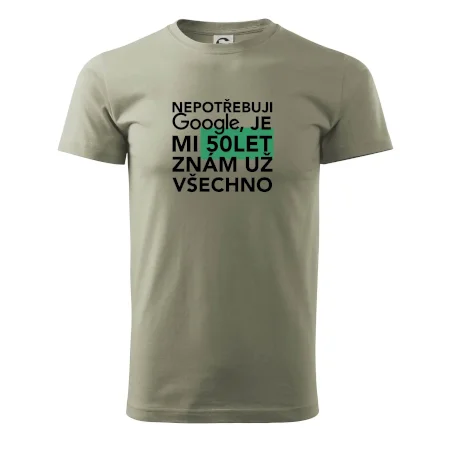 Nepotřebuji google, je mi 50 let