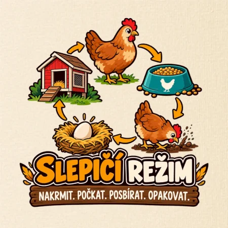 Slepičí režim od krmení po sběr vajec