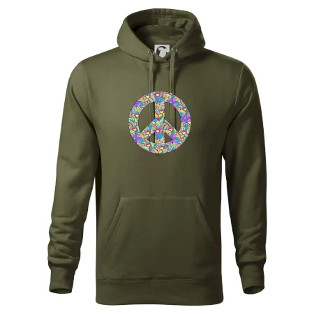 Peace symbol mandela