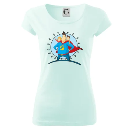 Táta superman - holka a kluk