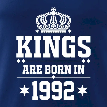 Kings are born in 1992