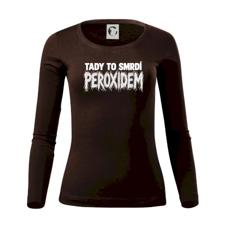 Tady to smrdí peroxidem