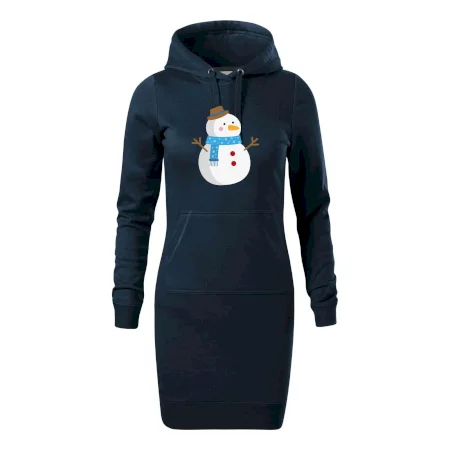 Sněhulák se šálou