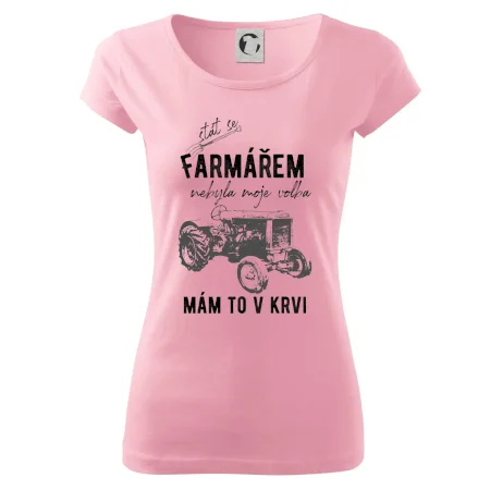 Stát se farmářem nebyla moje volba