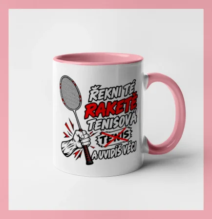 Badmintonová raketa není tenisová