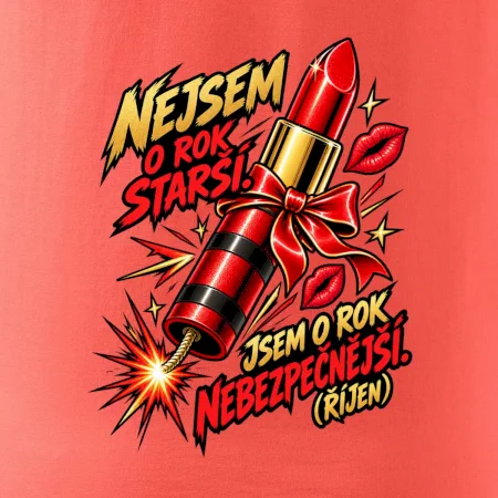 Nejsem o rok starší rtěnka s doutnákem