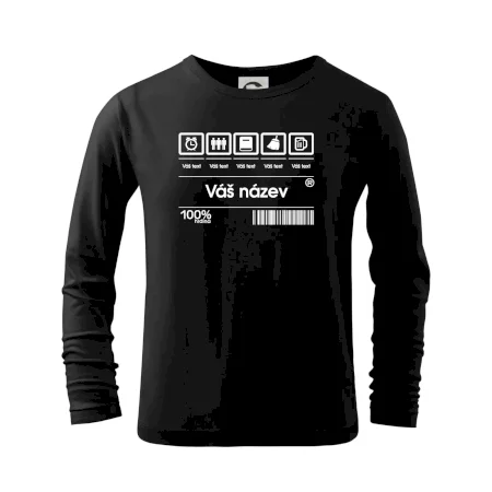 Čárový kód - Vlastní text