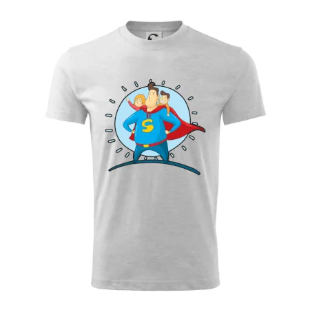 Táta superman - holka a kluk