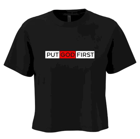 Put God first obdélník