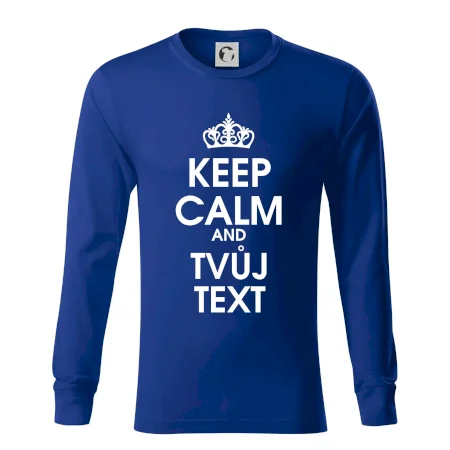 Keep calm - váš text