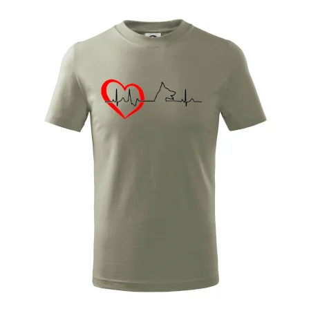 Německý ovčák ekg